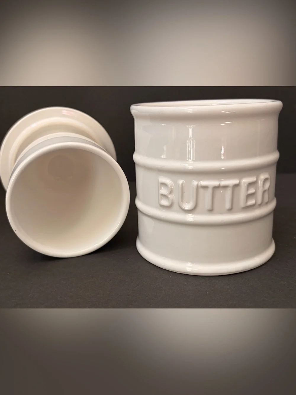 Ceramic Butter Crock